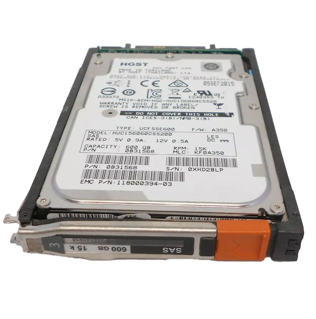 Emc 3.5" 2TB 7.2K SAS 6Gbps HDD | 005050037
