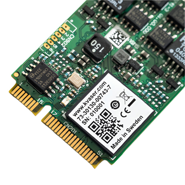 Kvaser Mini PCI Express 2xHS (2 CH)