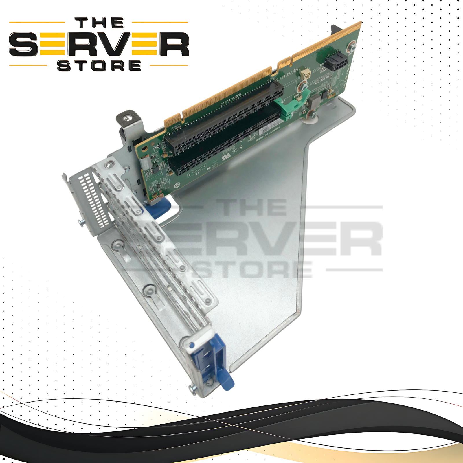 HPE ProLiant DL380 Gen10 Server PCI-E x16 / x8 Expansion Card Riser with Metal Cage. P/N: 875060-001.