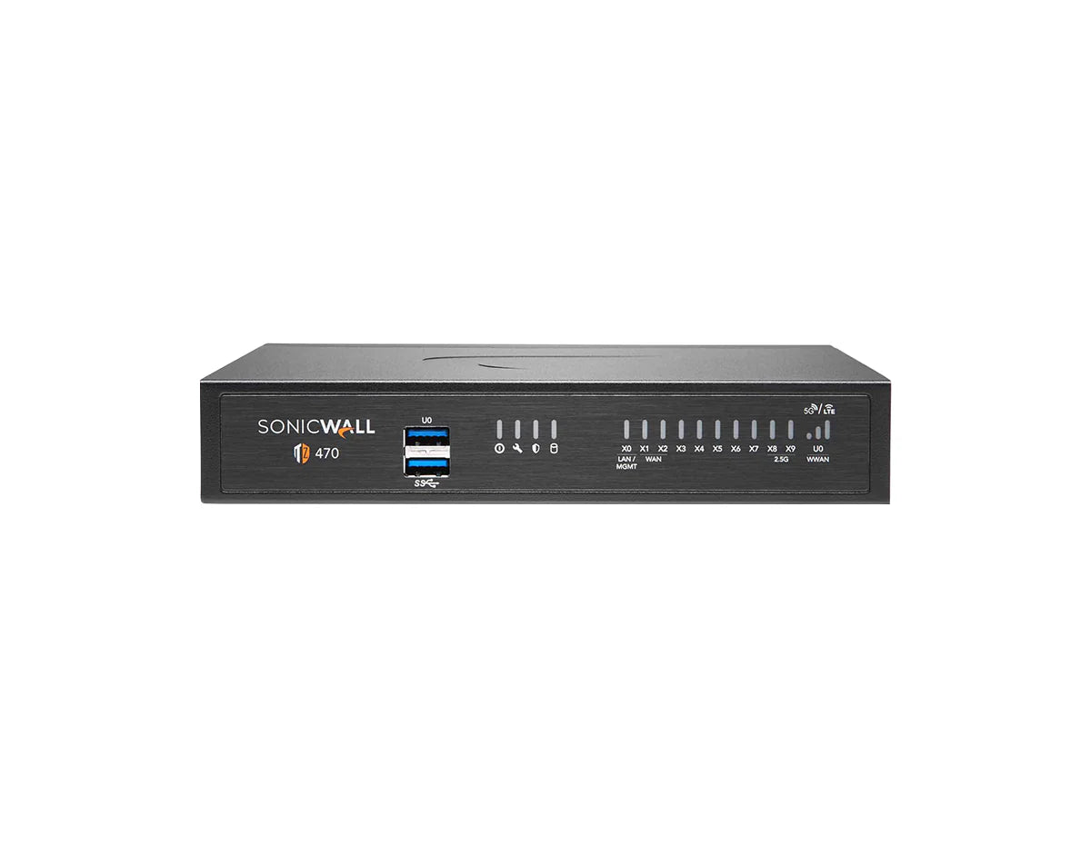 SonicWall TZ470 1 Year Total Secure Essential Edition Firewall (02-SSC-6792)