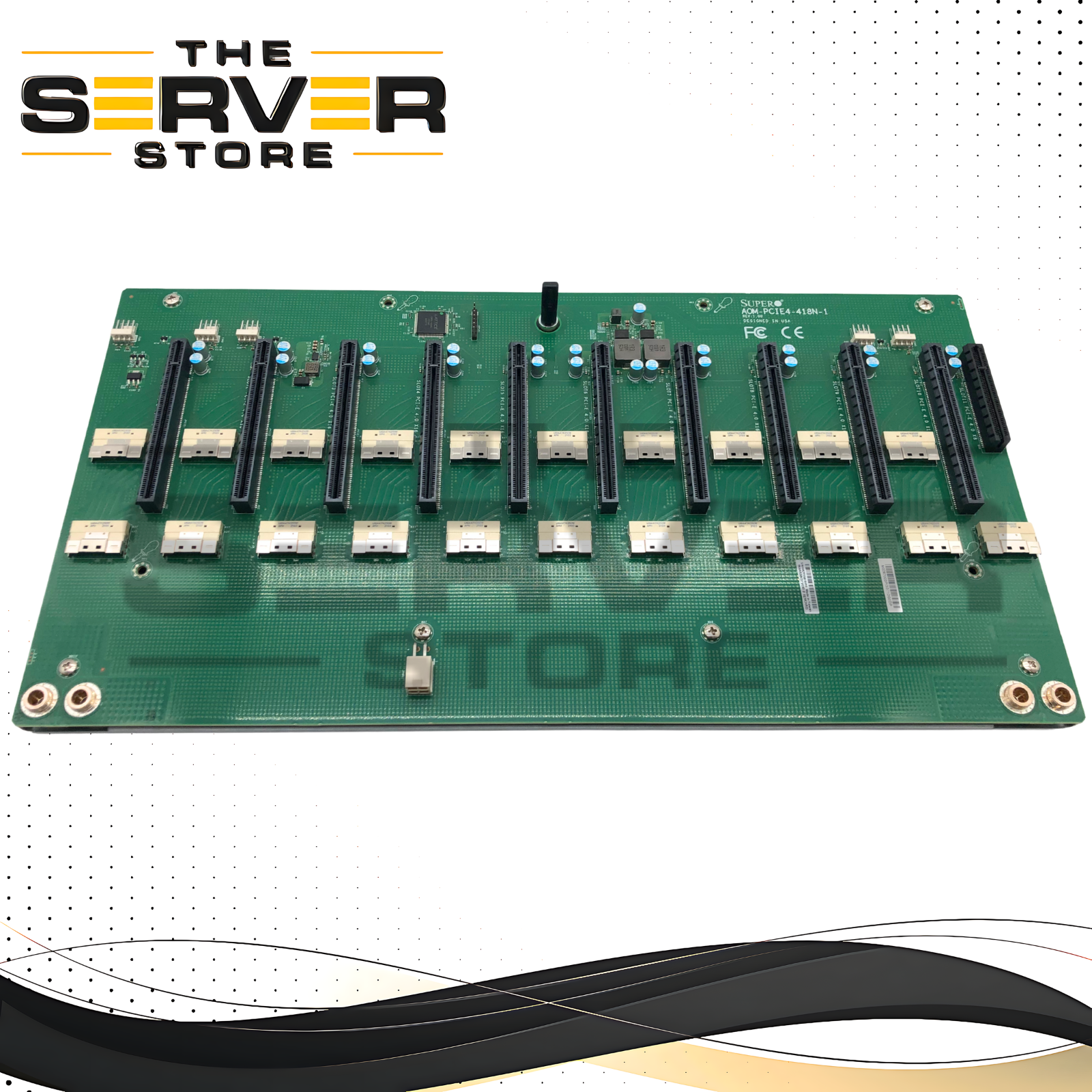 Supermicro PCIe Gen4 x16 Riser Card Expansion Board AOM-PCIE4-418N-1