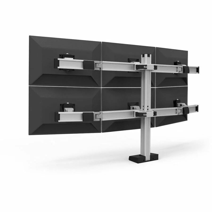 HAT Design Works Bild Desk Mount for Monitor - Vista Black - Landscape/Portrait