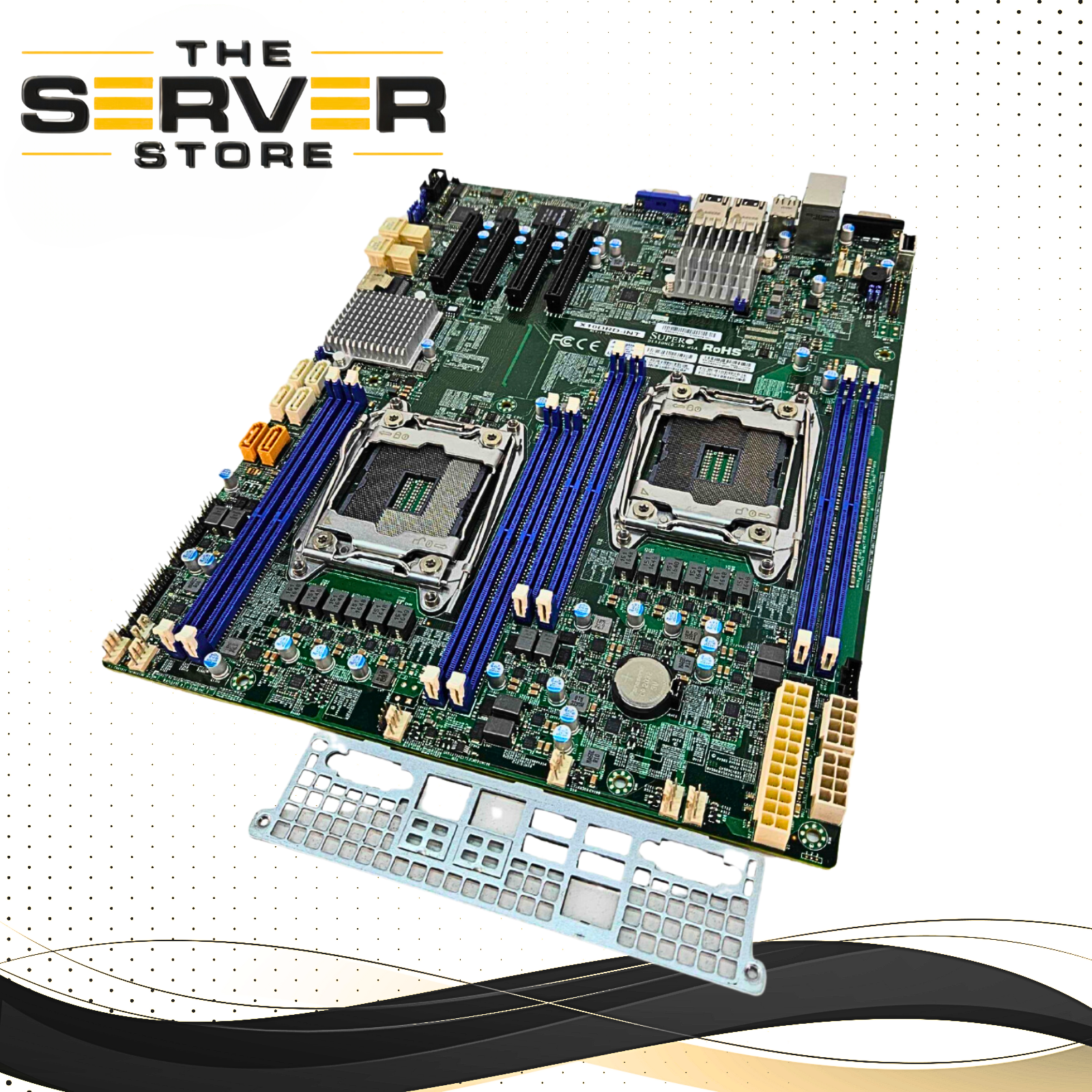 Supermicro Dual socket R3 (LGA 2011) Intel® C612 chipset-MBD-X10DRD-iNT -B