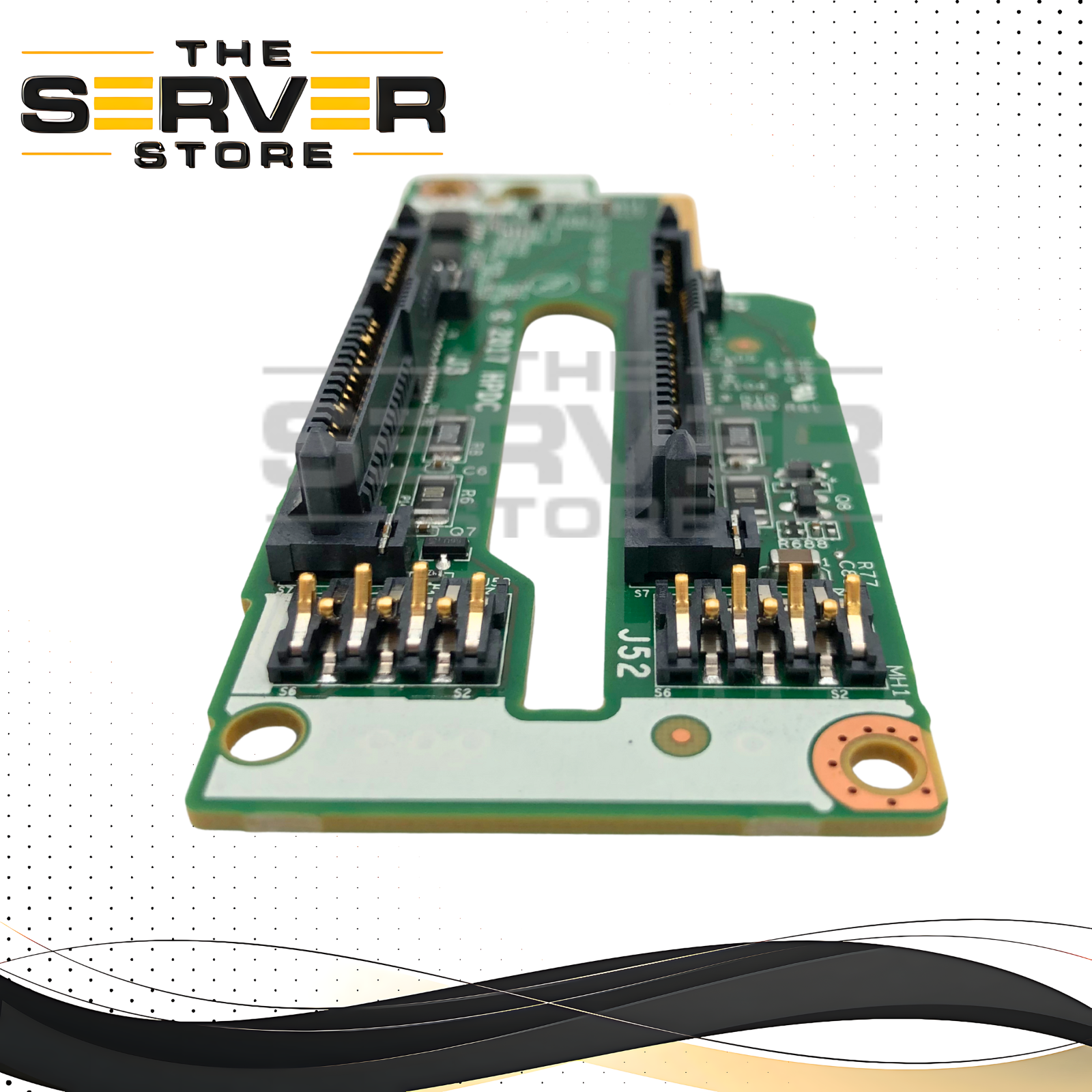 HPE ProLiant BL460c Gen10 2-Bay 2.5" SFF SATA Hot-Swap Hard Drive Backplane. P/N: 0101D3J0A-887-G, 847013-001, 877970-001.