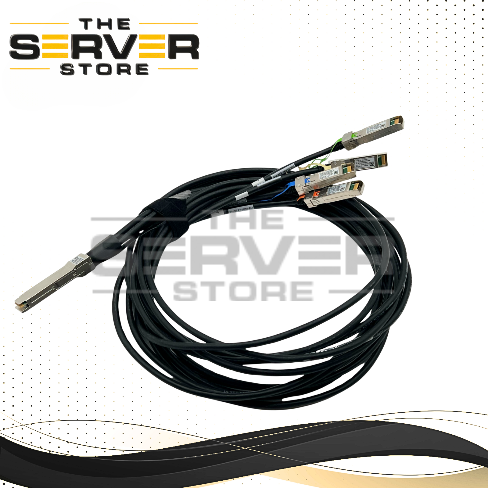 Mellanox 100GbE QSFP28 to 4x25GbE SFP28 2.5m DAC Breakout Cable MCP7F00-A02AR26N