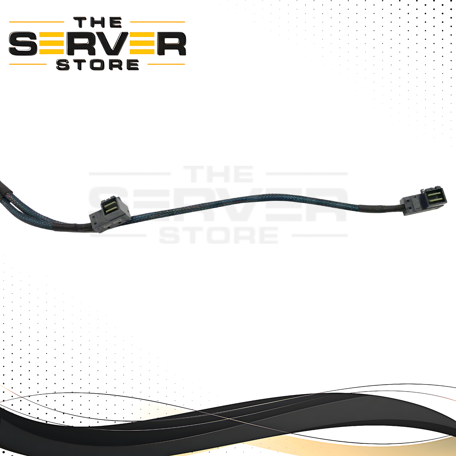 Dell PowerEdge R640 Internal SATA Cable for 8-Bay Backplane to Motherboard (NPIO). OEM by Amphenol. P/N: 9G3T5, 09G3T5.