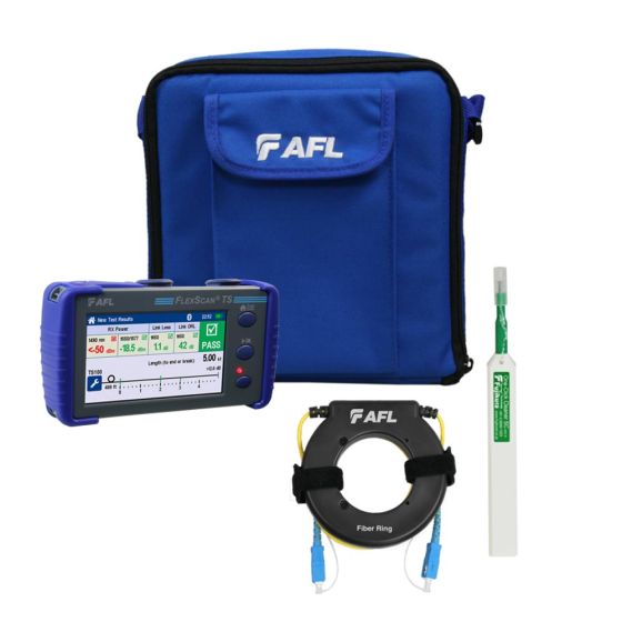 AFL FlexScan TS100-70 Plus Kit 1650 Extended PON Fault Locator