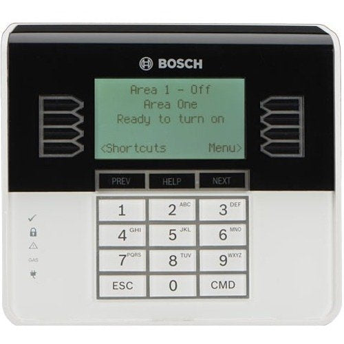 B930 | Bosch ATM-Style SDI2 Alphanumeric LCD Keypad for Intrusion Control Systems