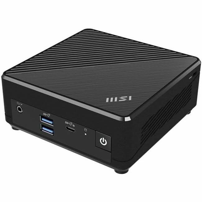 MSI CUBNADL243P Cubi N Intel Celeron N100 128GB SSD W11P Pure OS Mini PC