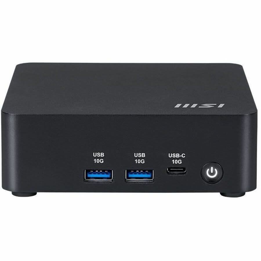 MSI CUBINUC024BTAA Cubi NUC AI 1UMG-024BUST Intel Core Ultra 7 155H Black Barebone Mini PC