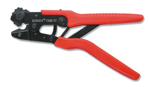 BURNDY SP-Y1MRTC Manual Ratcheting Crimper, #8 AWG - #1 AWG