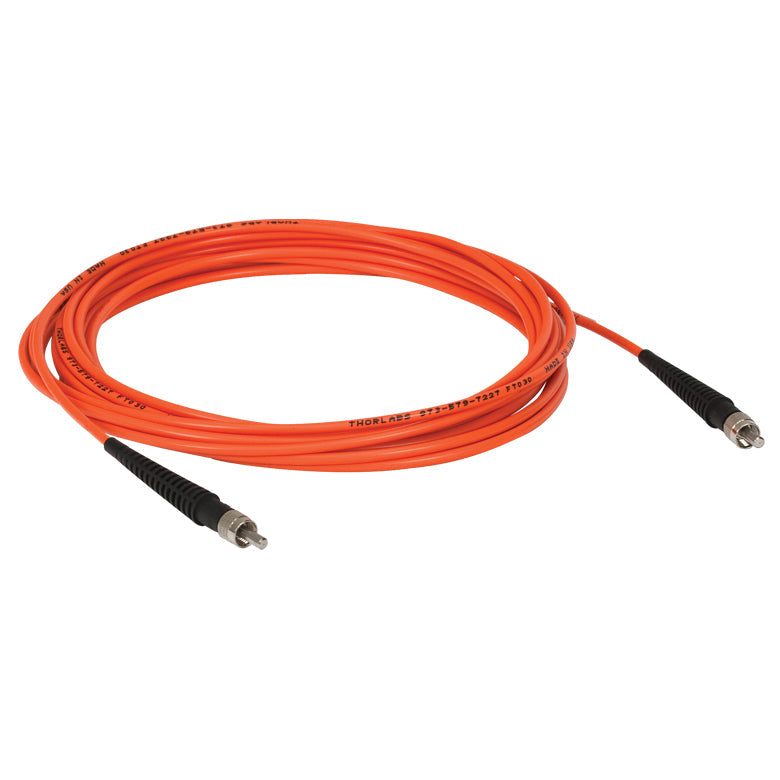 TH-M29L02 - Ø600 µm, 0.39 NA, SMA-SMA Fiber Patch Cable, Low OH, 2 Meters