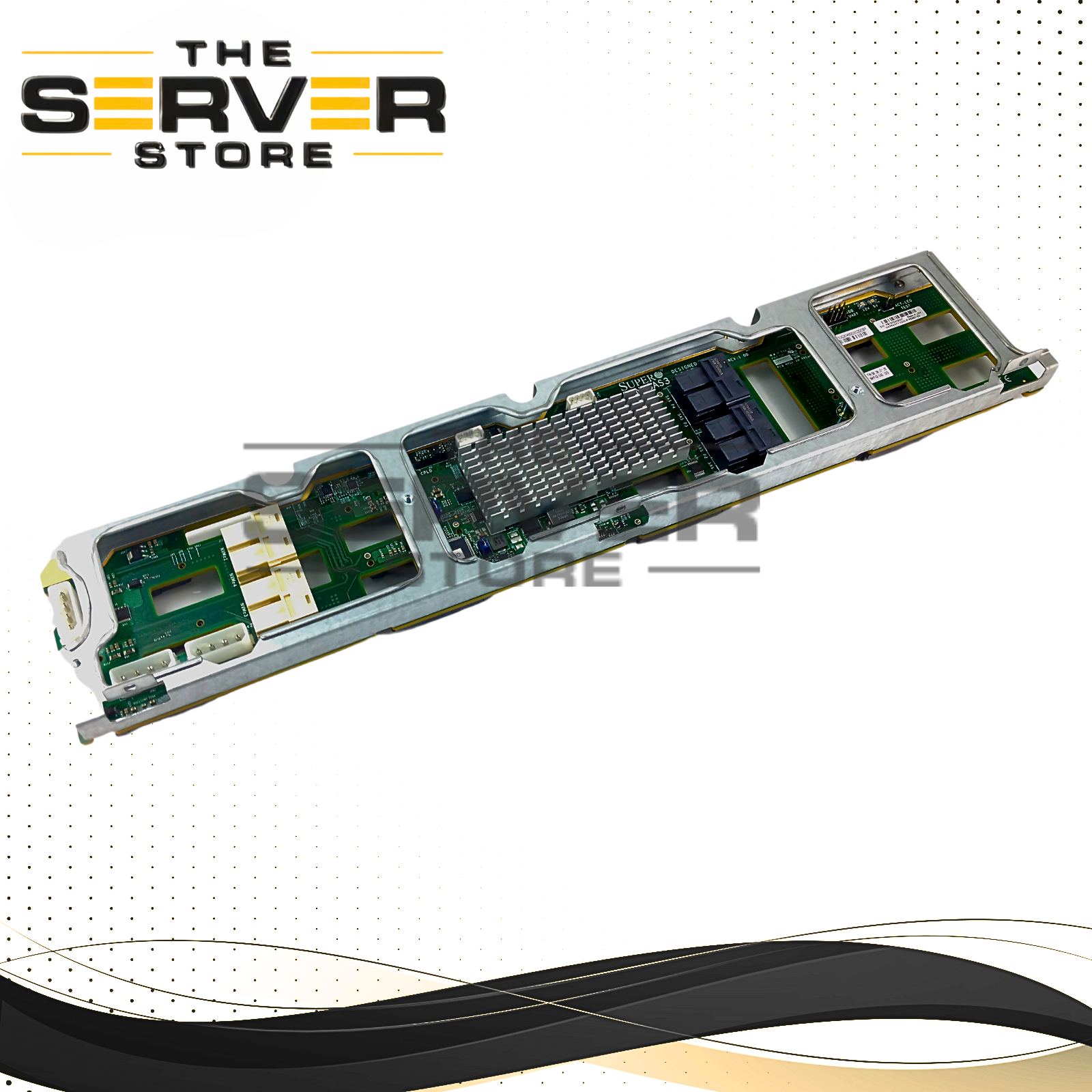 Supermicro Backplane 2U 2-Bay 3.5 LFF SATA SAS 12G (4x) NVMe BPN-SAS3-826EL1-N4