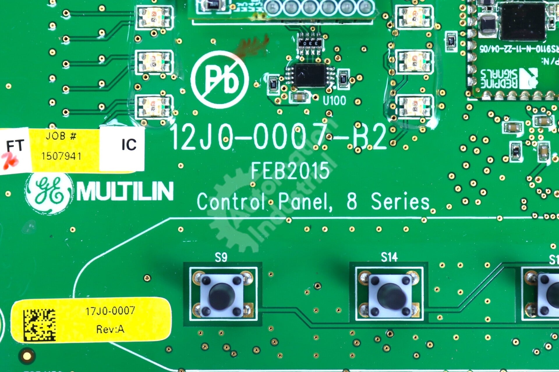 12J0-0007-B2 By GE Multilin 8 Series Display and OIM Board New Surplus No Box
