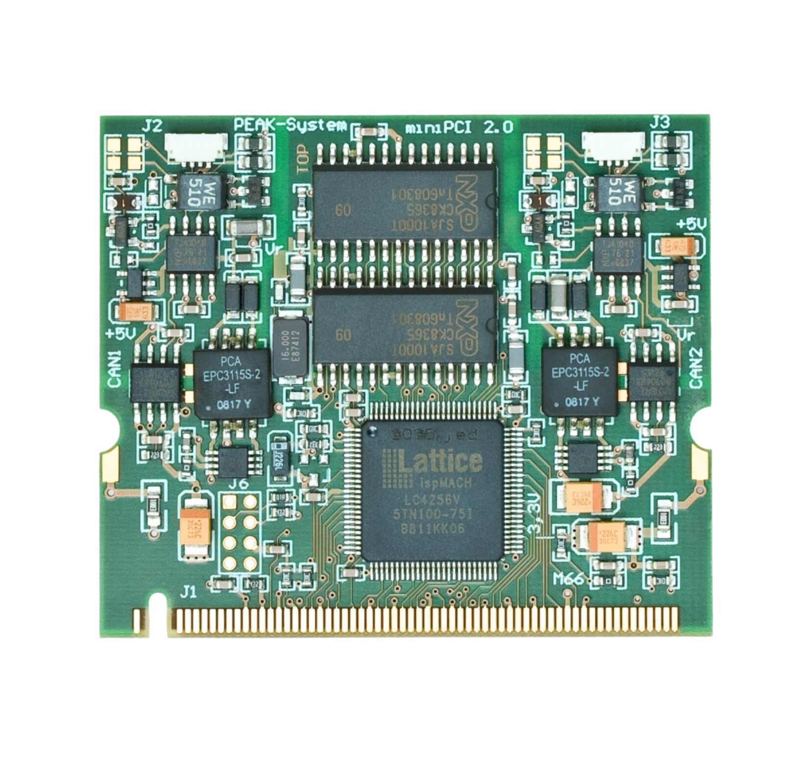 PCAN-miniPCI card, iso (1ch/2ch)