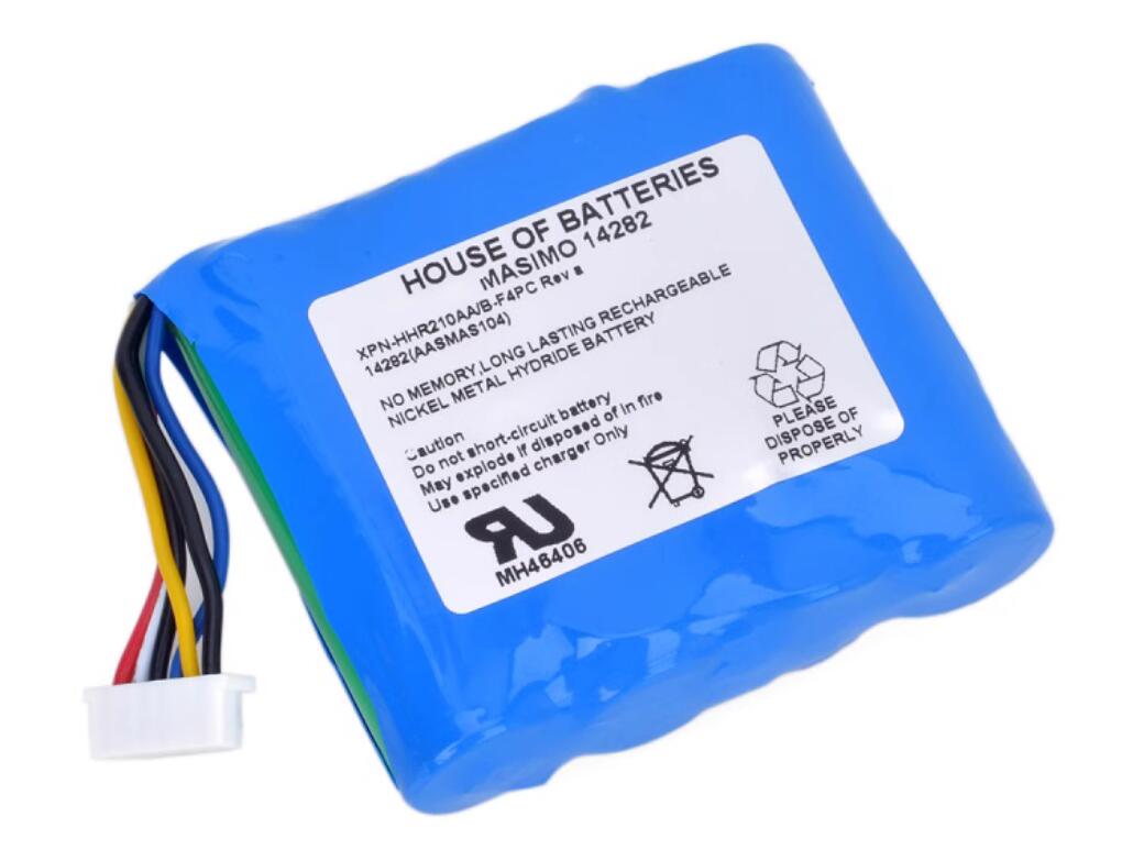 Masimo 14282 Battery for Radical-7 RAINBOW Interstate AMED3404 Unipower B11588