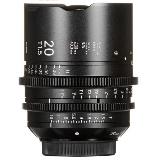 Sigma 20mm T1.5 FF High-Speed Prime Lens