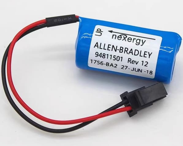 1756-BA2 94811501 PLC battery for Allen Bradley BR2/3A-AB 3V 1200mAh