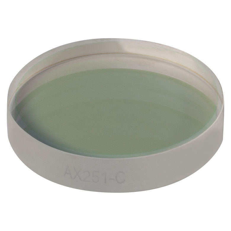 T-AX251-C - 1.0°, 1050 - 1700 nm AR Coated UVFS, Ø1" (Ø25.4 mm) Axicon