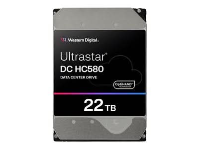 Western Digital 1EX3169 Ultrastar DC HC580 WUH722422ALE6L4 SE MM CRU with Carrier 22TB SATA 512MB Hard Drive
