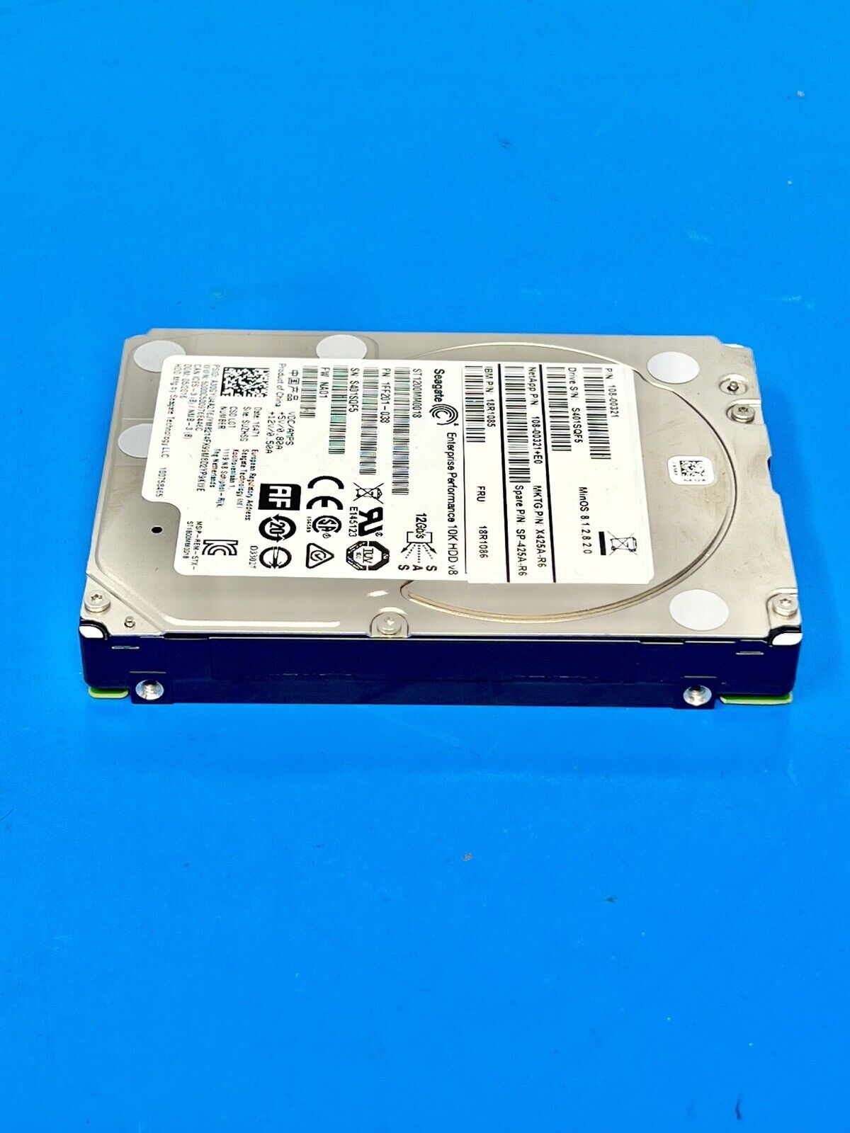 1FF200-039 - Enterprise Performance 10K.8 1.2TB 10000RPM SAS 12Gb/s 128MB Cache (512n) 2.5-inch Hard Drive