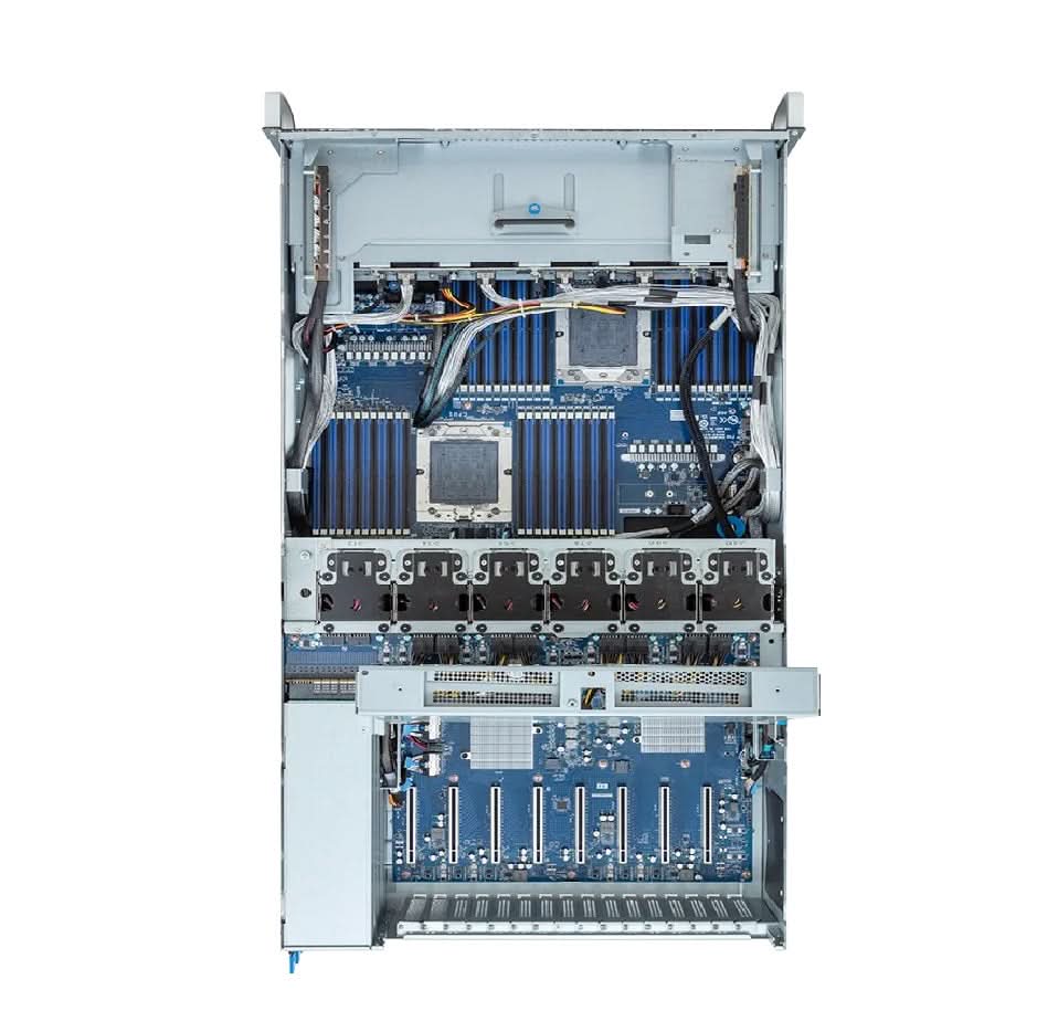 Gigabyte G493-ZB2-AAP1 AMD EPYC MZB3-G41 DDR5 4U Rackmount/GPU Server