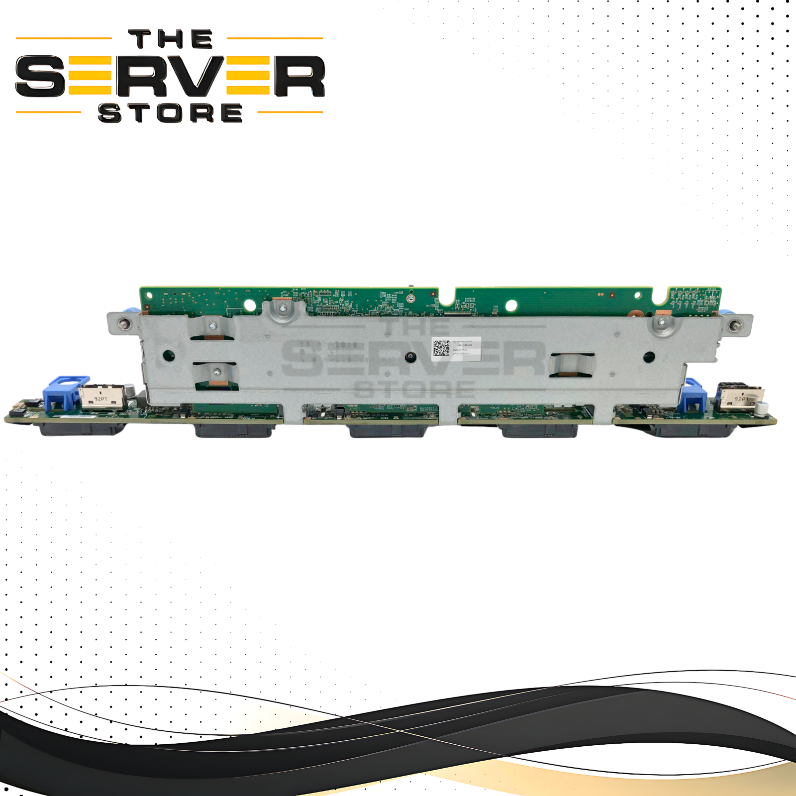 Dell PowerEdge R640 10-Bay 2.5" NVMe SSD Backplane Board (4-in-1 Configuration). P/N: NFNNV, 0NFNNV.