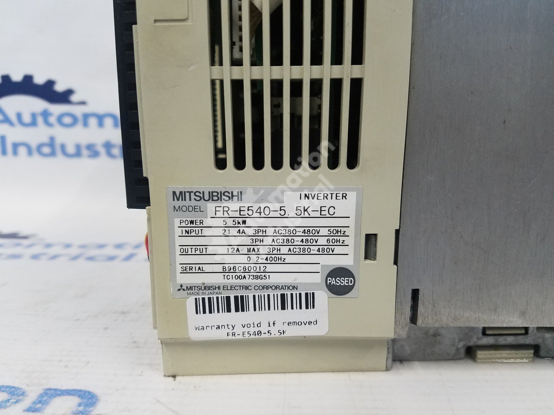 Mitsubishi FR-E540-5.5K Inverter Drive FR-E540-5.5K-EC