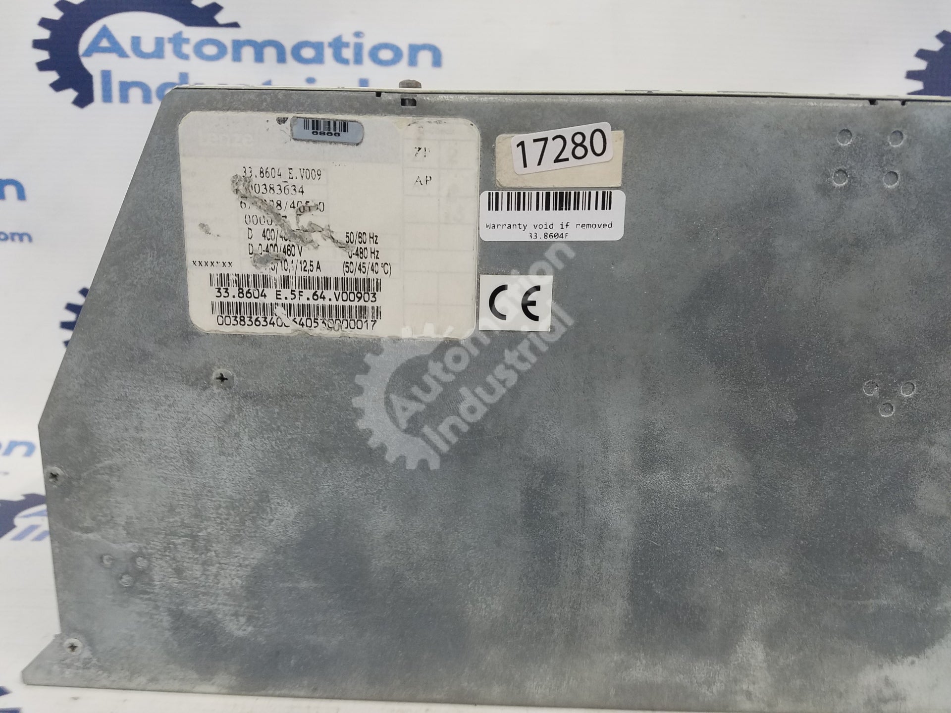Lenze 33.8604E AC Drive 33.8604E V009 400/460v