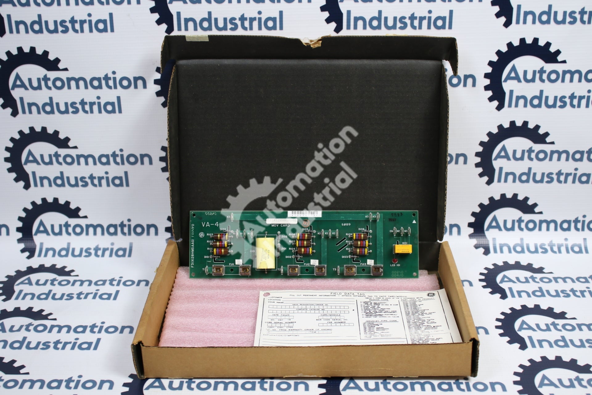 GE General Electric 531X128HMSADG2 F31X128HMSAAG1 VA-4 MOV Card