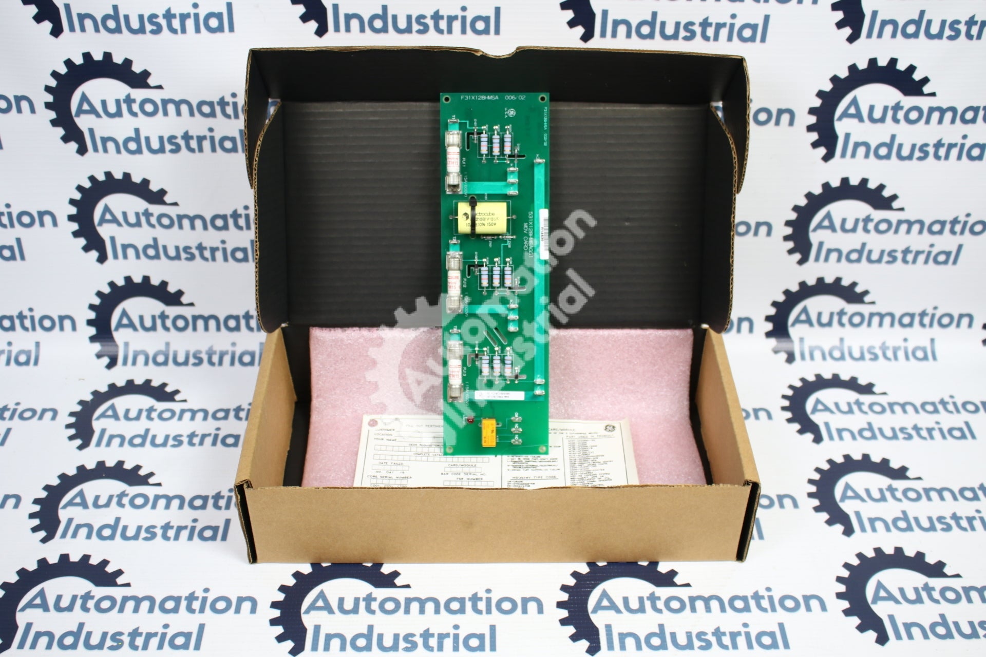 GE General Electric 531X128HMSAGG1 F31X128HMSA VA-4 MOV Card