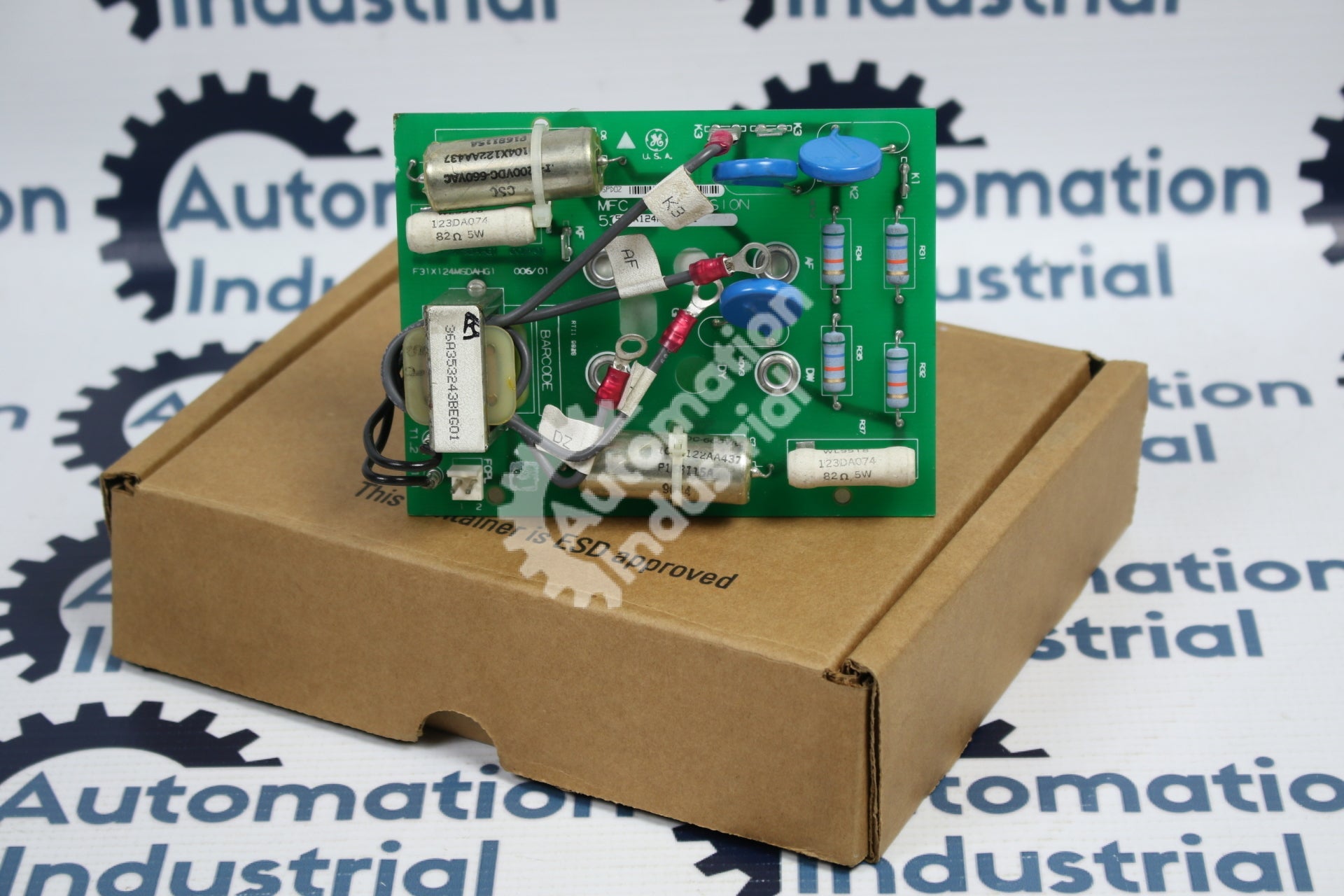 GE General Electric 531X124MSDAJG1 F31X124MSDAHG1 MFC Suppression Card