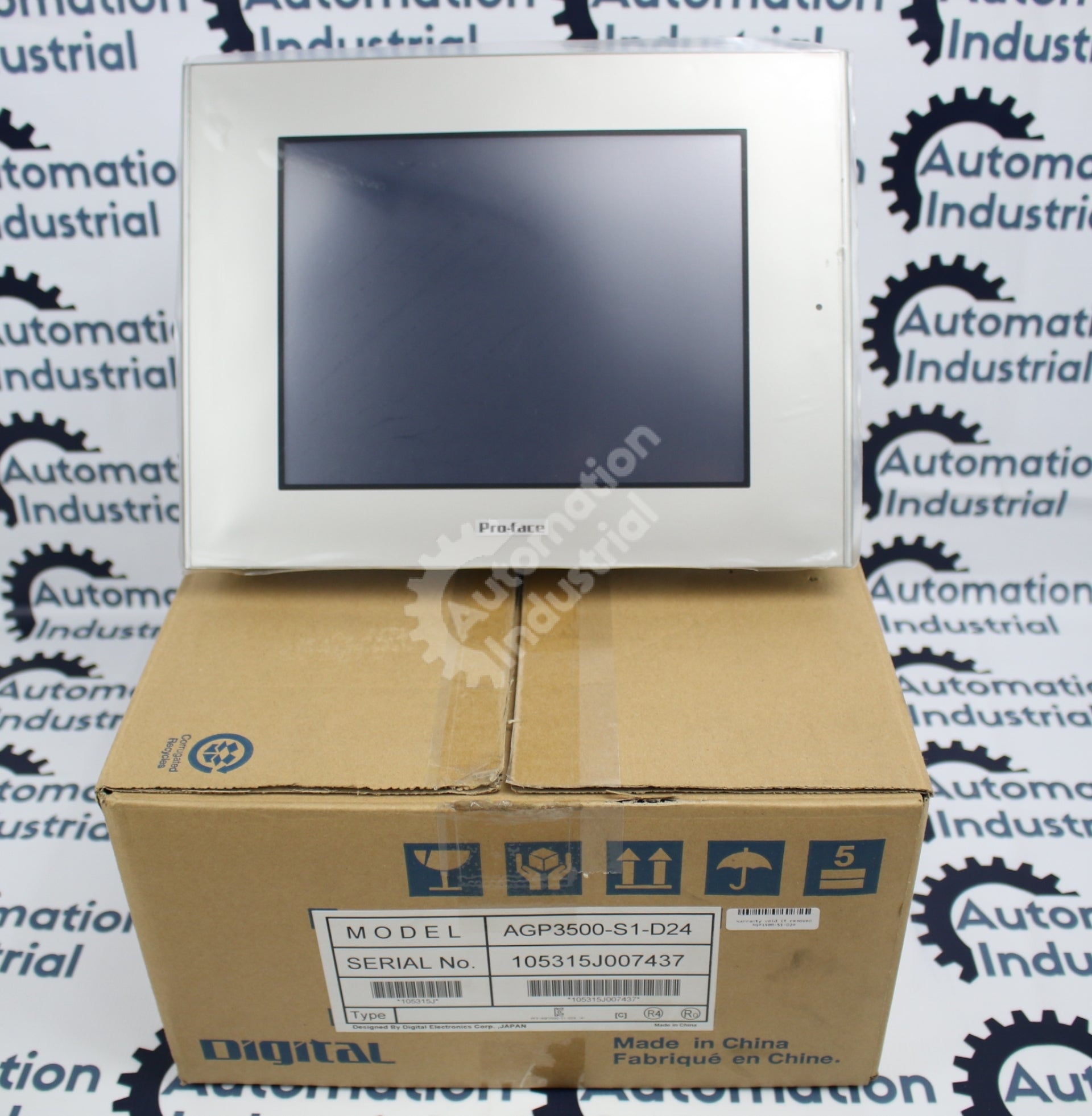 Pro-face AGP3500-S1-D24 10.4 inch HMI Touchscreen New Surplus Factory Package