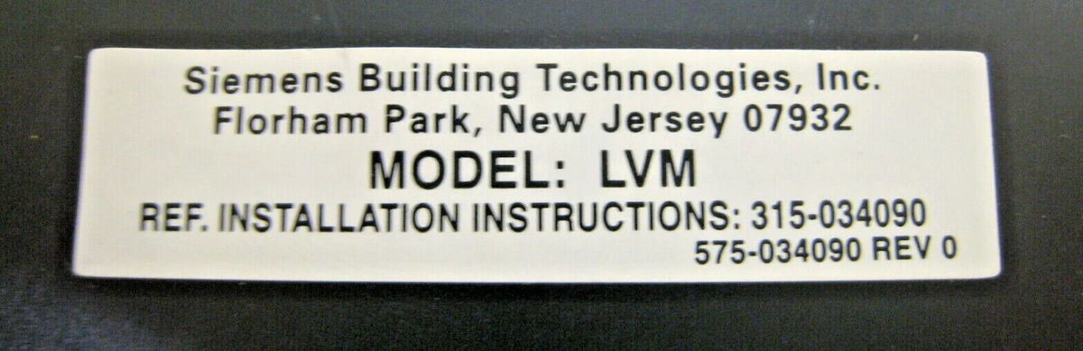 LVM | Siemens FireFinder XLSV Live Voice Module with Microphone and LED Indicators