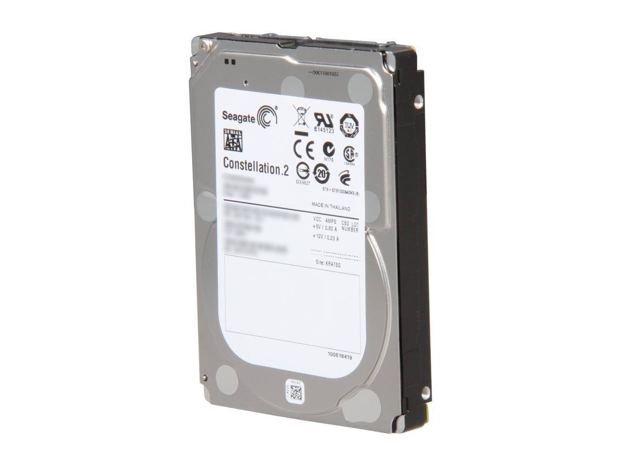 Seagate Constellation.2 ST9500620NS 500GB 7.2K RPM SATA 6Gb/s 512n 2.5in Hard Drive