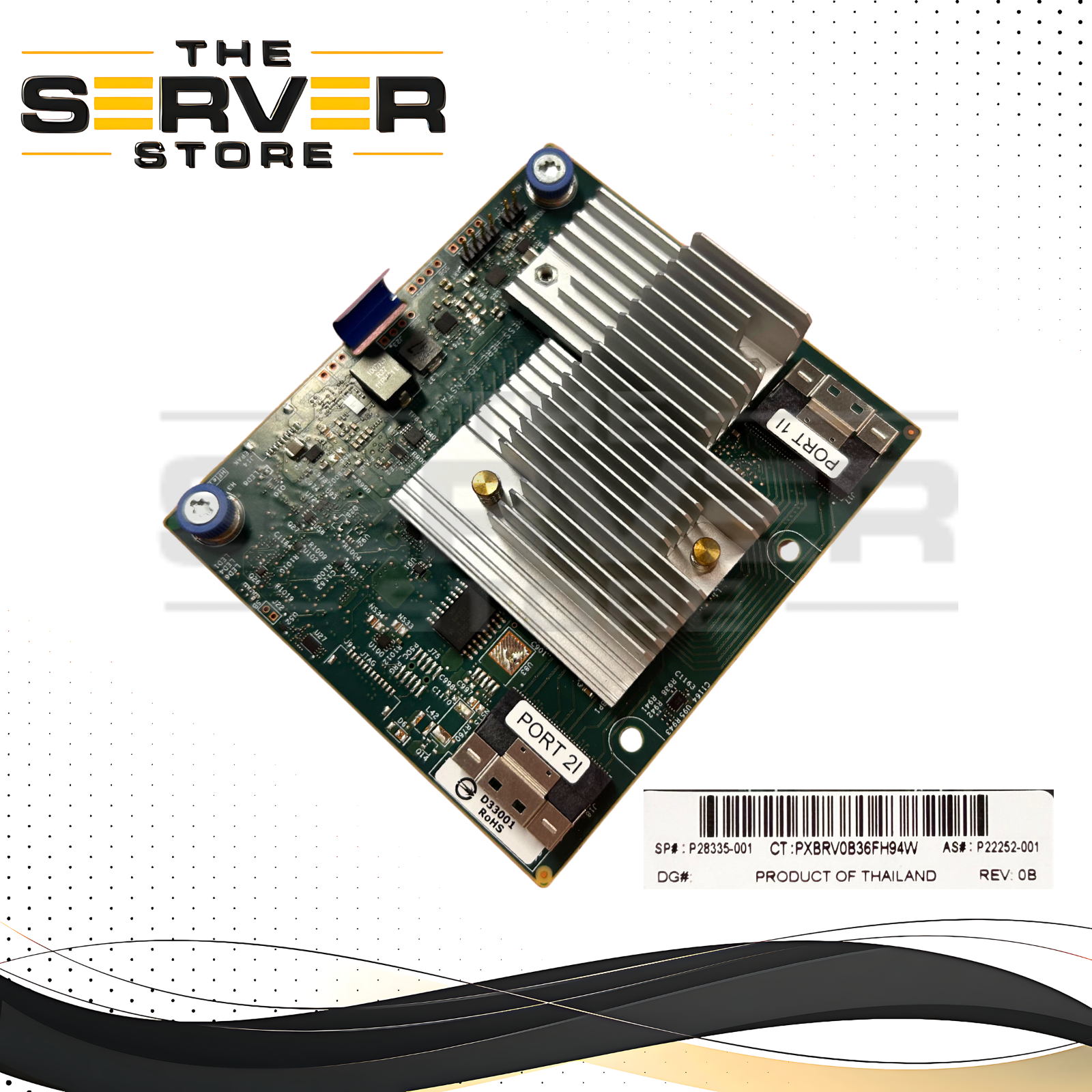 HPE MegaRAID MR416i-a Gen10 + x16 4GB Cache NVMe/SAS 12G Controller P28335-001