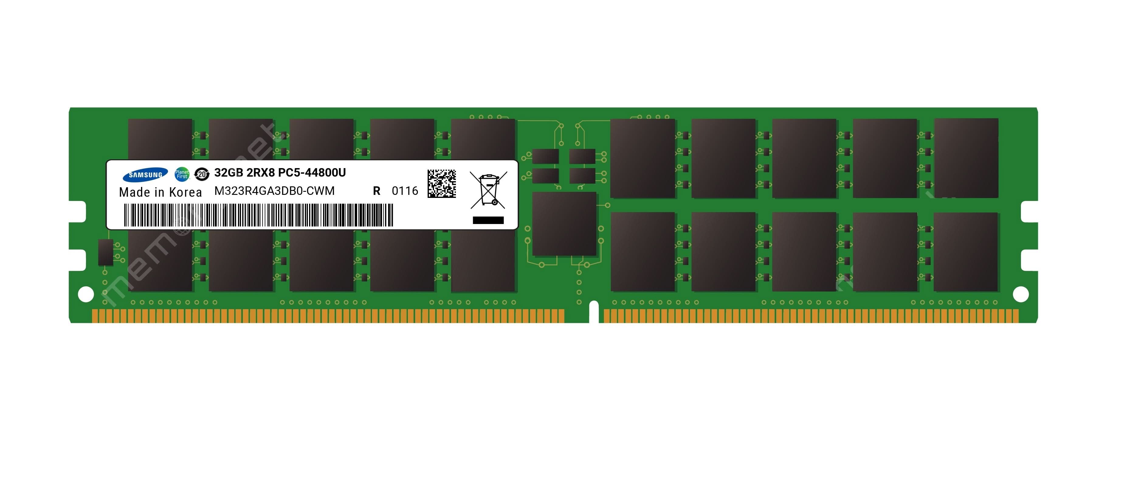 Samsung M323R4GA3DB0-CWM 32GB DDR5 5600MHz DIMM Memory Module