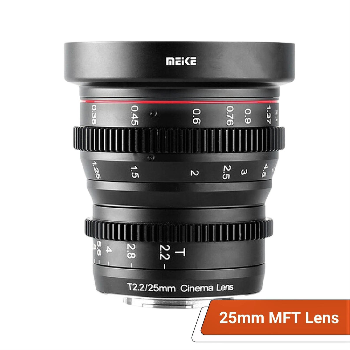 Nuzira Cinema Prime 7-Lens Kit (12mm, 16mm, 25mm, 35mm, 50mm, 85mm, and 135mm Lenses)