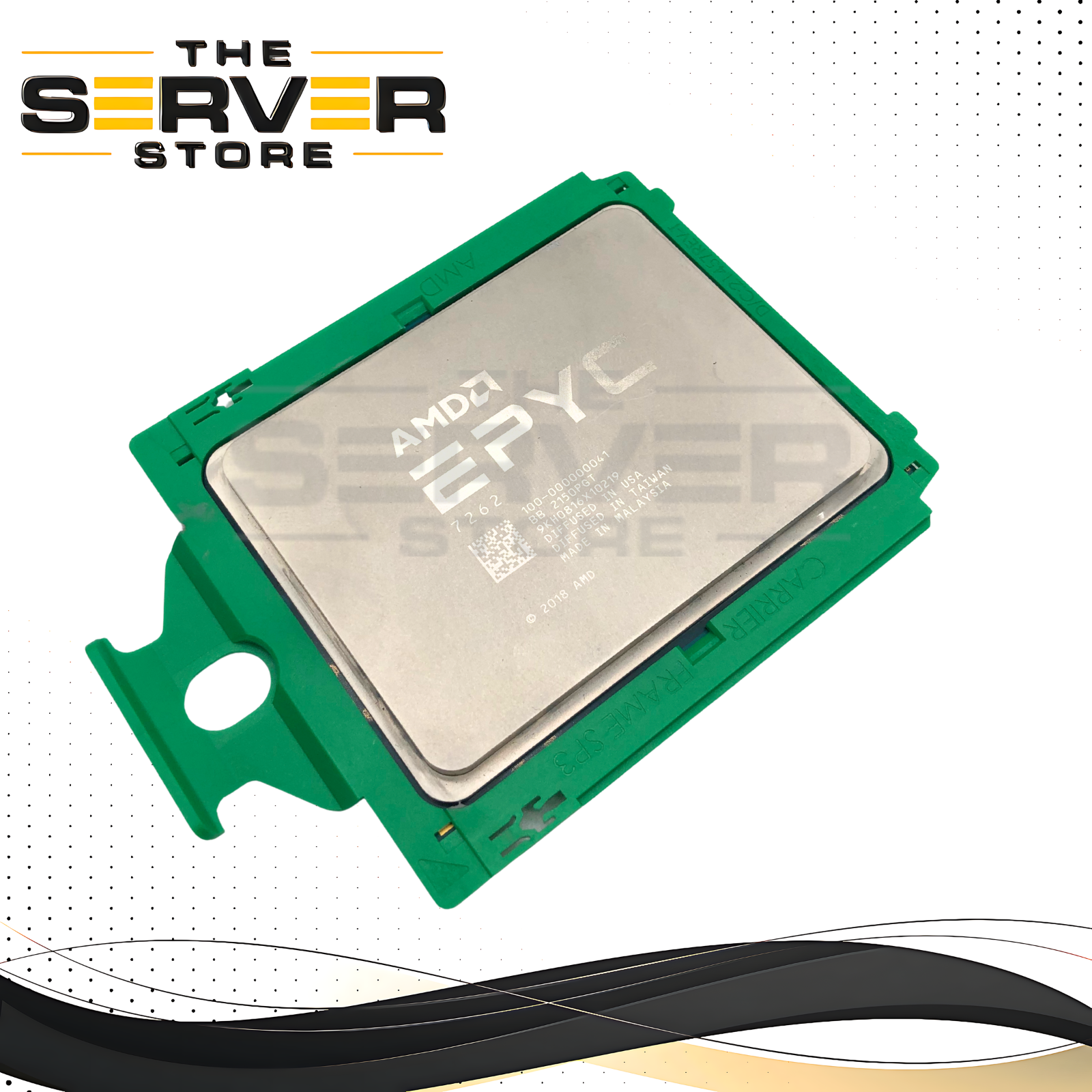 AMD EPYC 7262 3.20GHz 8 Core 128MB 155W SP3 CPU (HPE Locked) 100-000000041