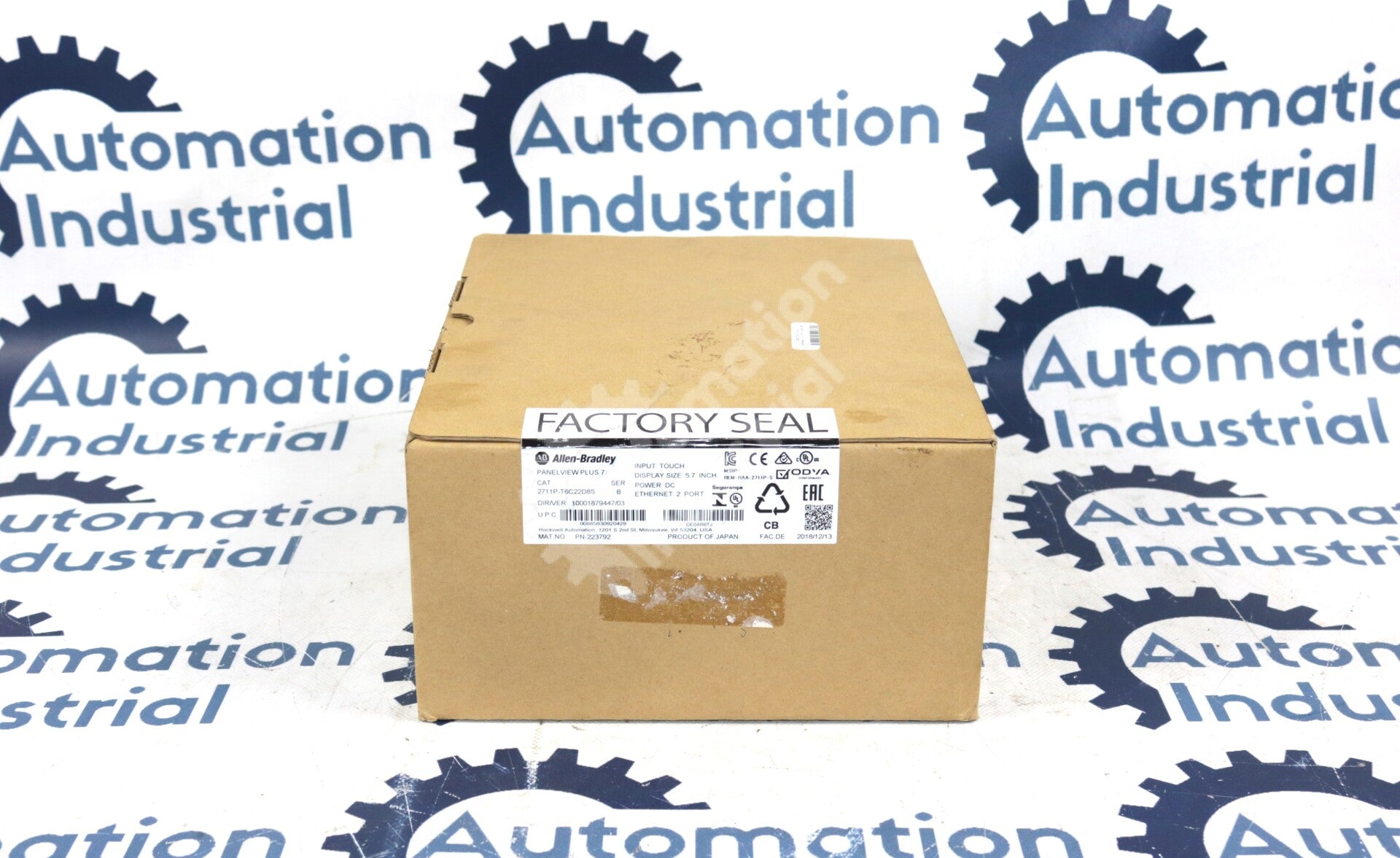 2711P-T6C22D8S By Allen Bradley 5.7In 24VDC Color Operator Interface New Sealed