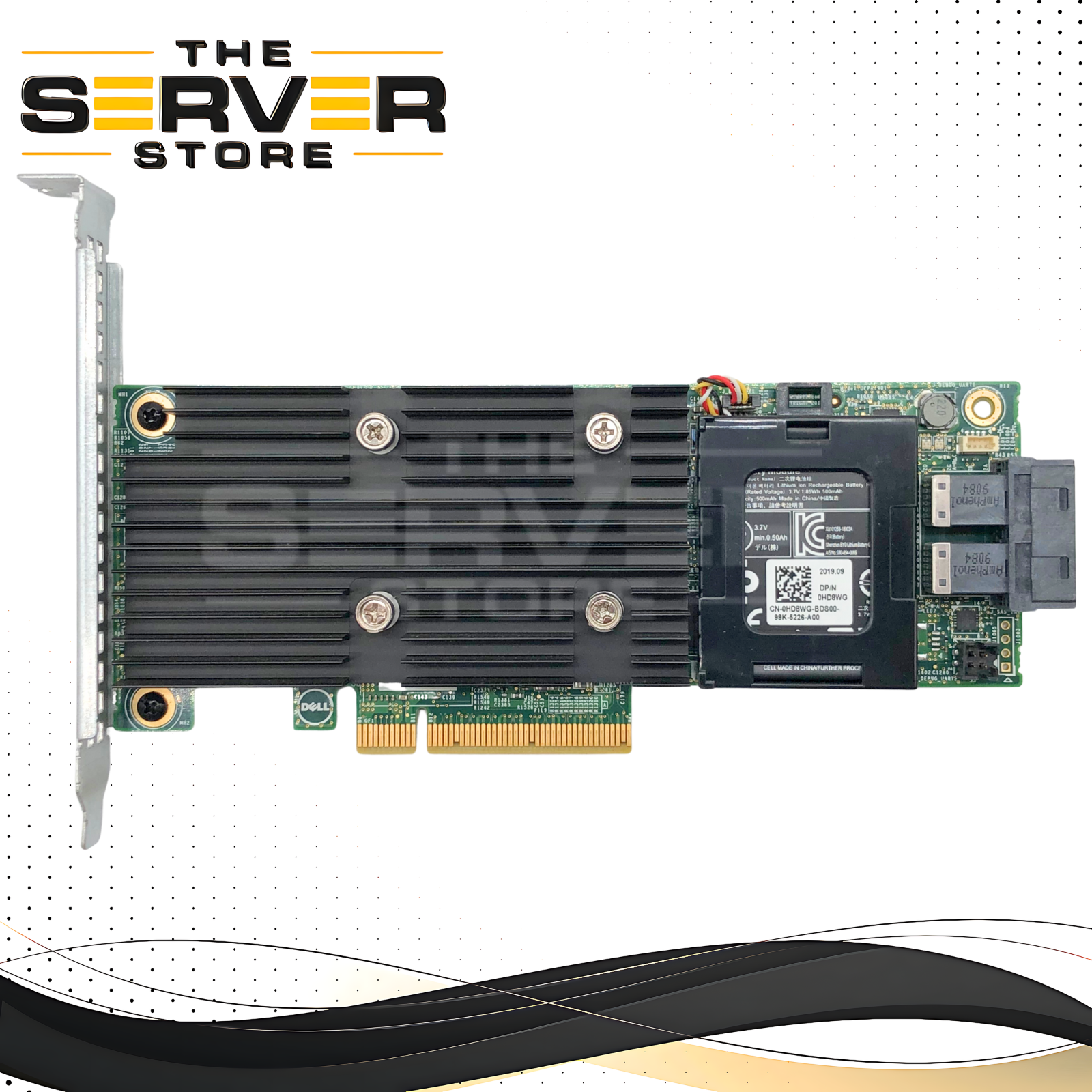 Dell PERC H730 12Gb/s SAS 1GB Non-Volatile (NV) Flash-Backed Cache PowerEdge RAID Controller W/ Battery (High Profile). RAID: 0, 1, 5, 6, 10, 50, 60. P/N: 3XK31, 03XK31.