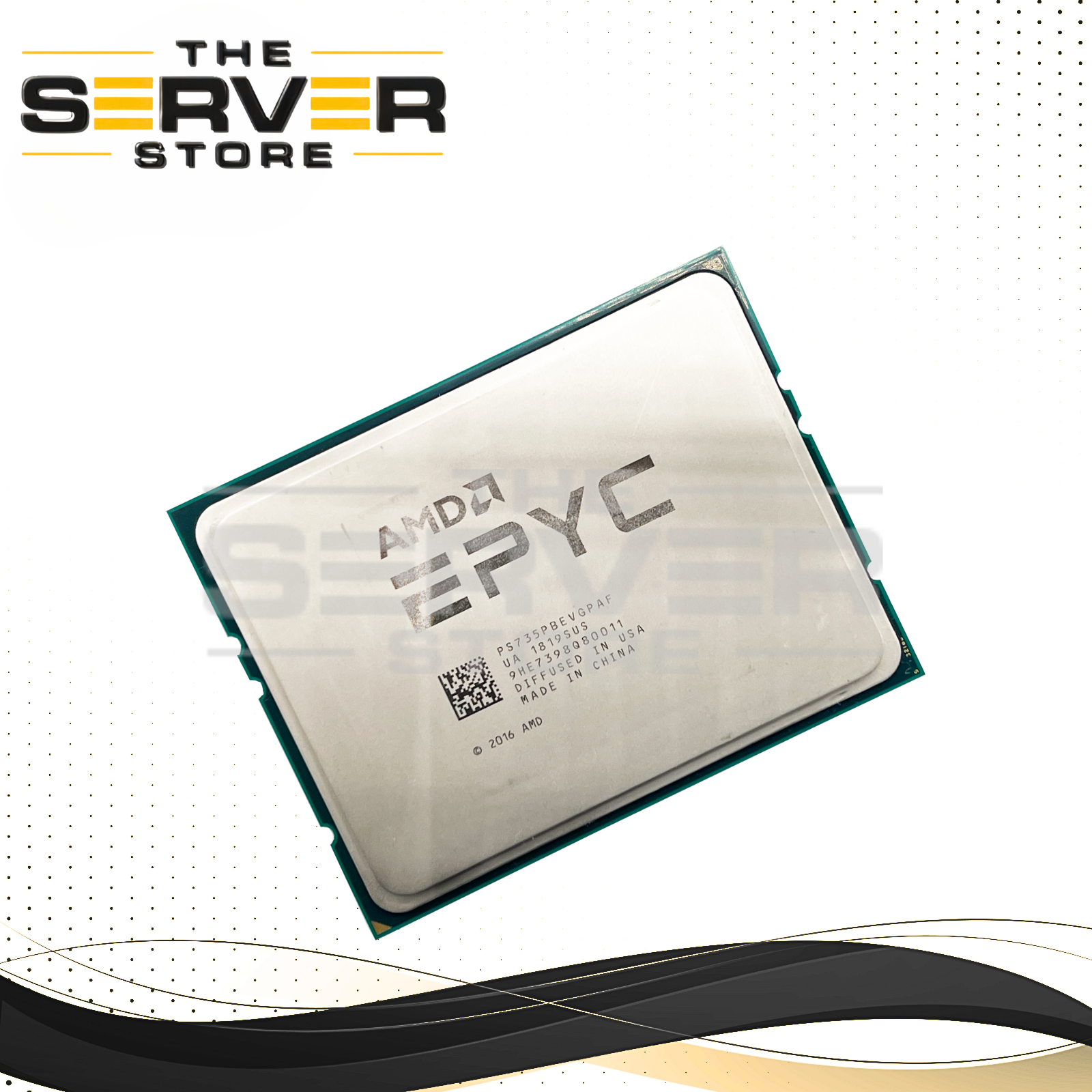 AMD EPYC 7351P 2.4GHz 16 Core 64MB 170W SP3 CPU (Lenovo Locked) PS735PBEVGPAF
