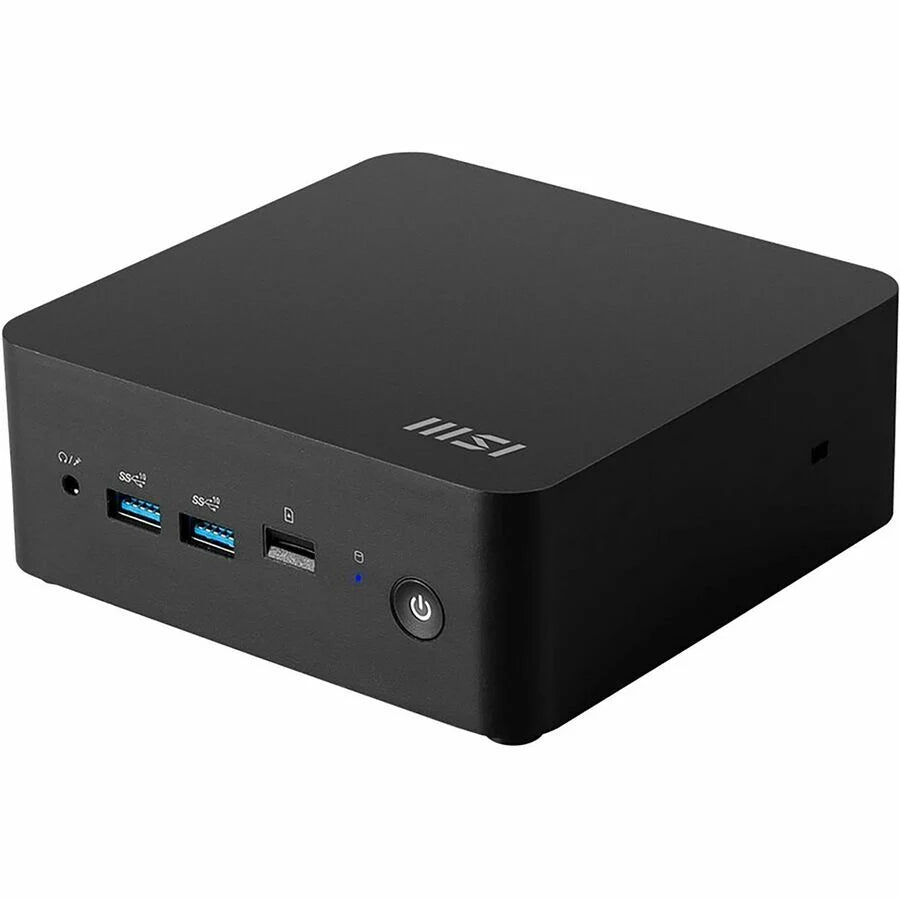 MSI Cubi NUC 009BUS Mini PC Barebone, Intel Core 7-150U, Non-OS, 3Y advanced replacement warranty