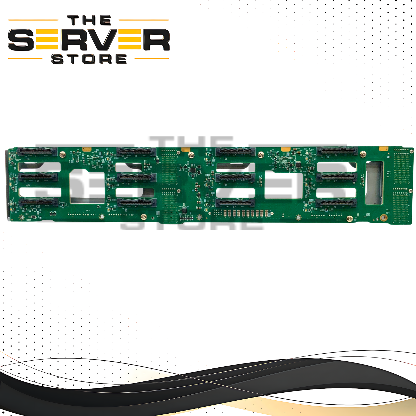 Supermicro 2U 12-Bay 3.5-inch LFF SAS3 12Gb/s Expander Backplane. P/N: BPN-SAS3-827BHQ-N3-NI22.