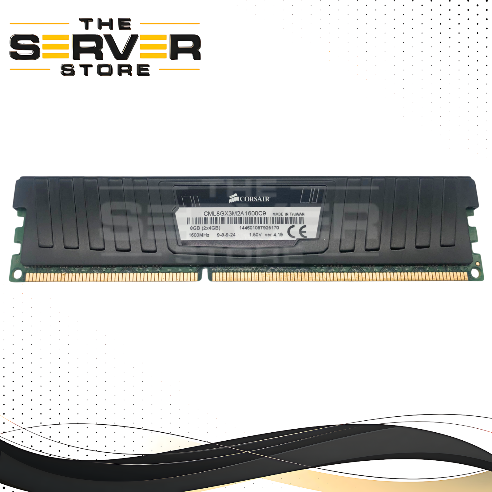 Corsair Vengeance LP (1X4GB) DDR3 1600MHz CL9 Desktop Memory CML8GX3M2A1600C9