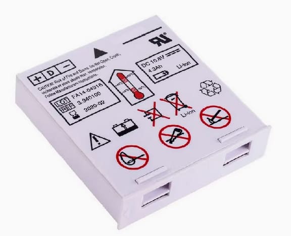 3.940100 FA14-04918 Battery for Schiller 2.200132 Defigard 5000 Argus PRO LifeCare 2