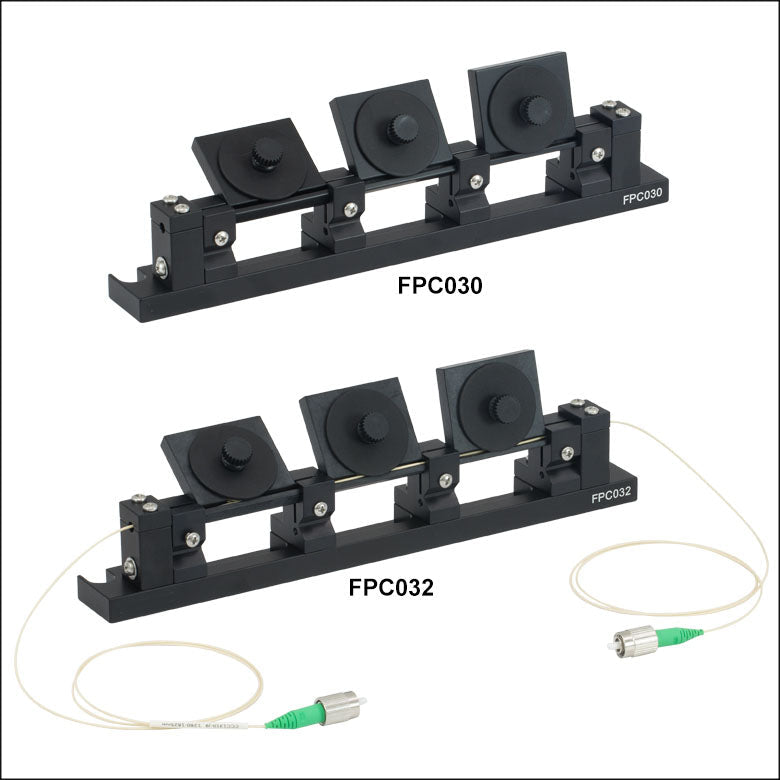TH-FPC030 - Fiber Polarization Controller, 3 Ø27 mm Paddles, No Fiber