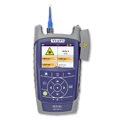 VIAVI SmartClass Fiber OLS-85 2313/01 SM Laser Source, PC