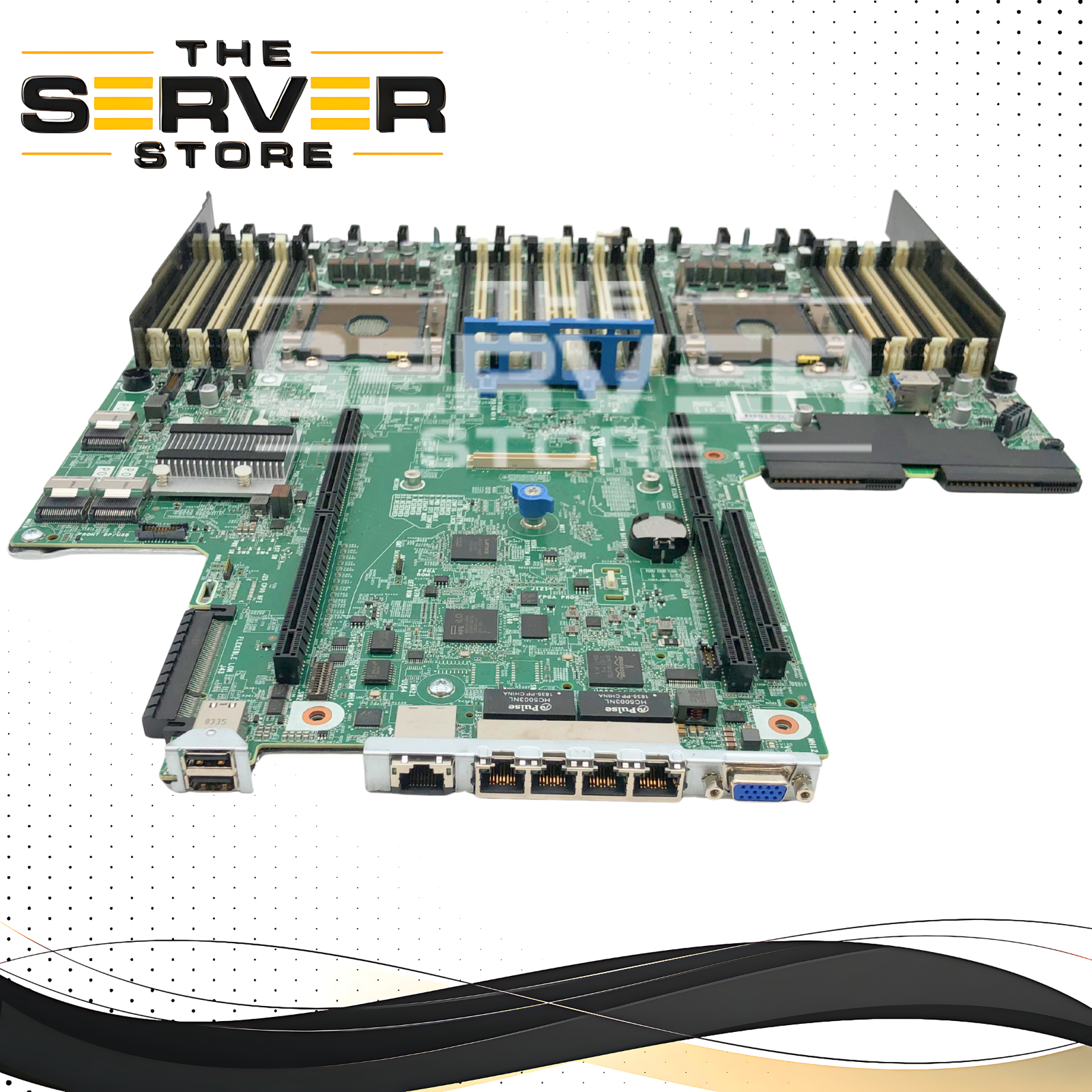 HPE ProLiant DL380 Gen10 System Board, Dual LGA3647 CPU Sockets,, 24x DDR4 DIMM Slots, iLO 5 Integrated Management, 2U Rack Server. P/N: 875073-001.