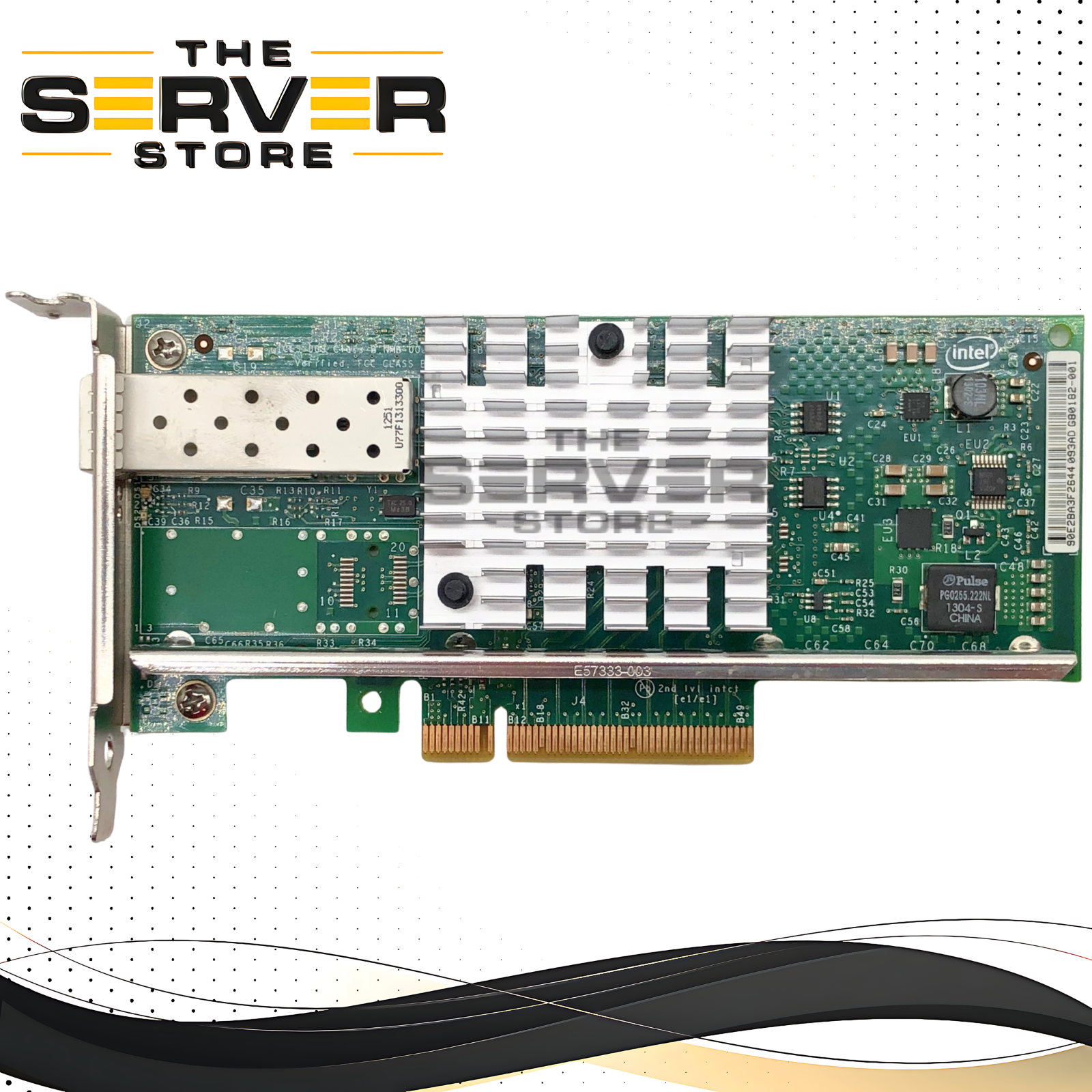 HPE Intel X520-SR1 1-Port 10 Gigabit per second (10Gb/s) SFP+ Single Port PCI-E 2.0 x8 Network Adapter with 713568-001.